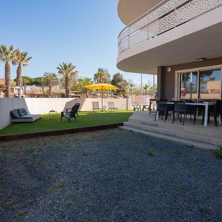 Grand T3 Neuf Climatise Avec Wifi A 100M De La Plage Виас Экстерьер фото